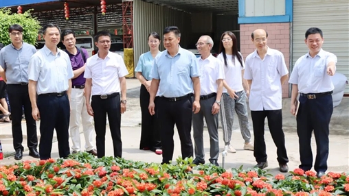 自治區(qū)政協(xié)常委、梧州市政協(xié)主席黃振饒蒞臨百裕集團(tuán)走訪(fǎng)調(diào)研